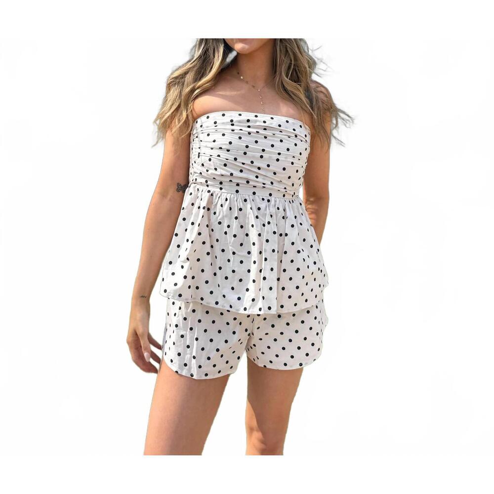 NEW NEEDII spotted in spring set in black/ white